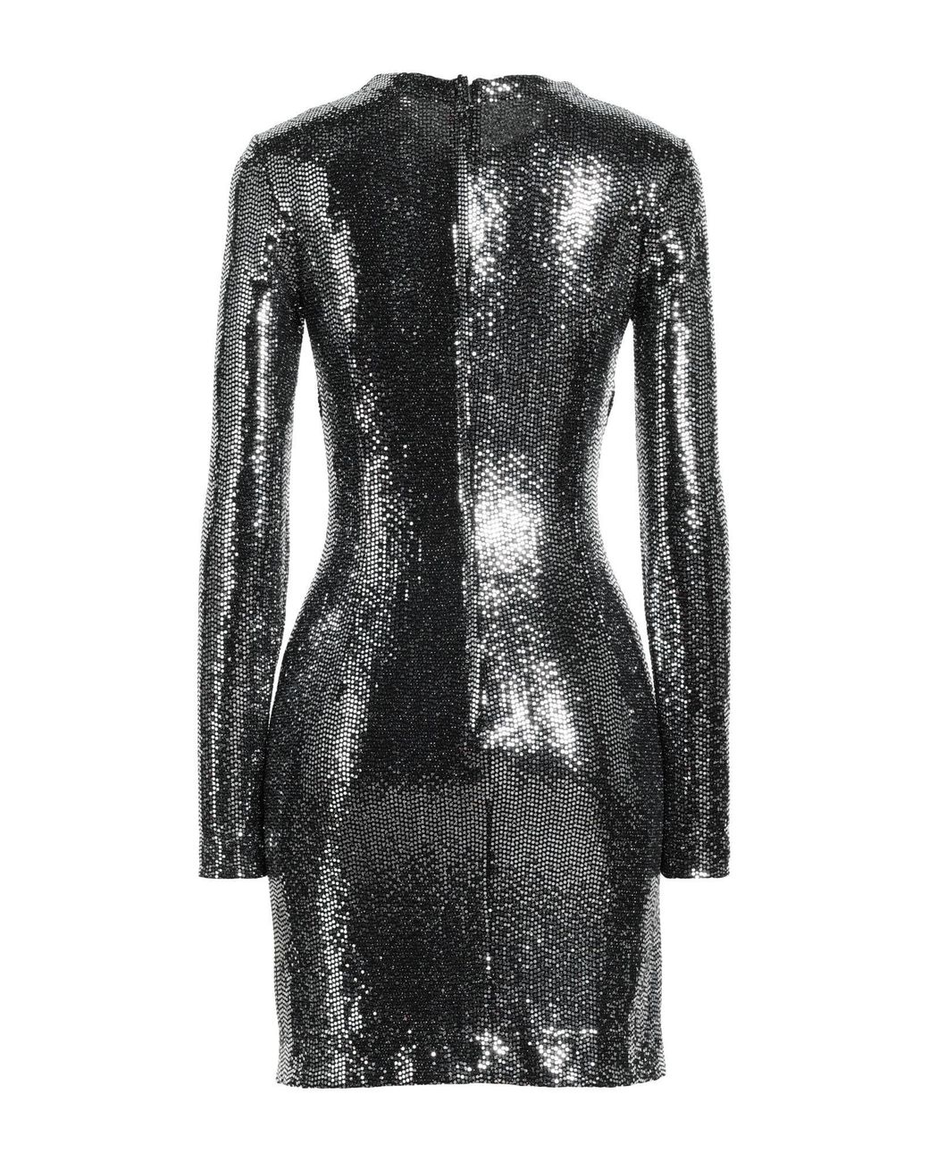Dolce & Gabbana Black Crewneck Bodycon Dress