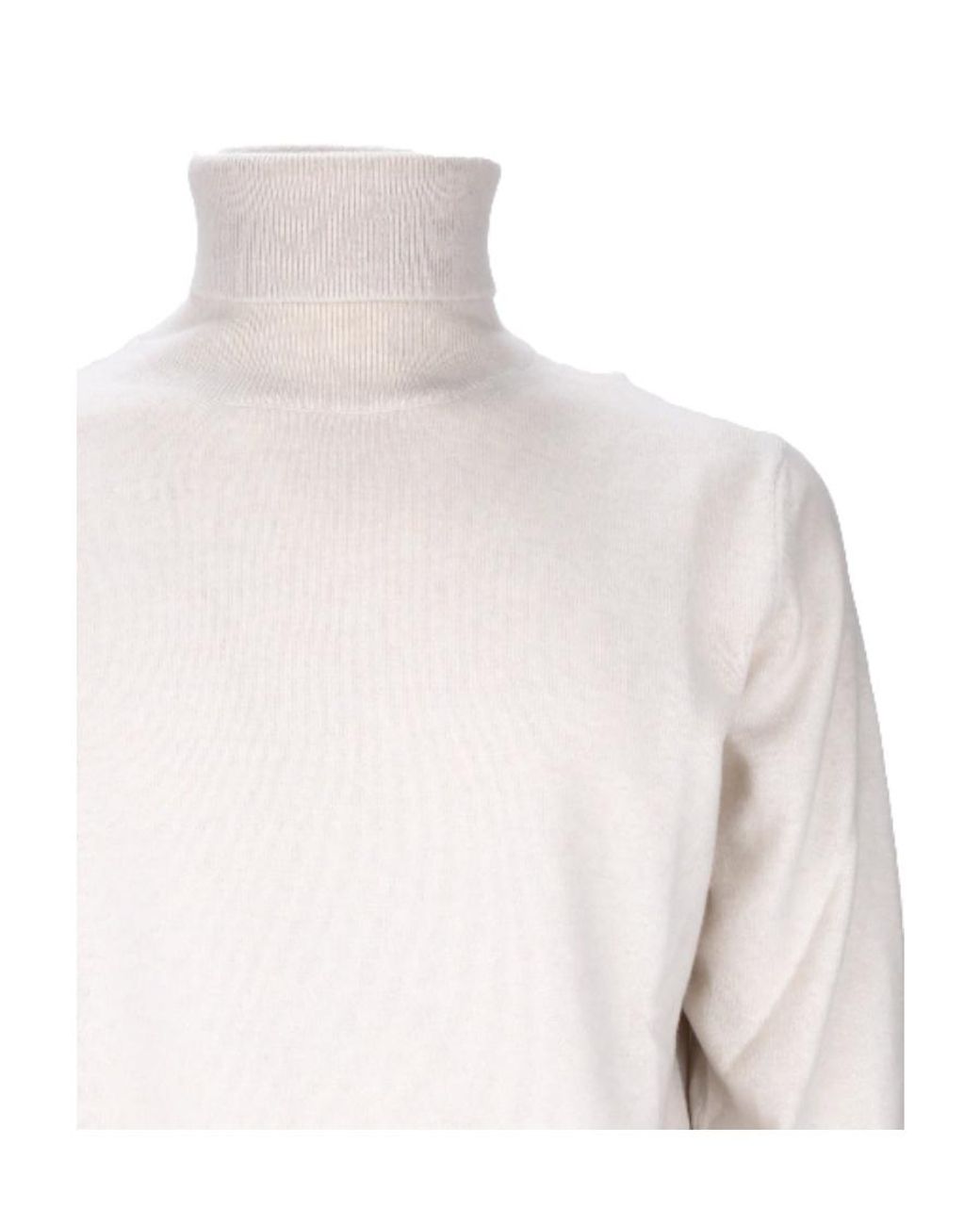 Gran Sasso White Crewneck Jumper for men
