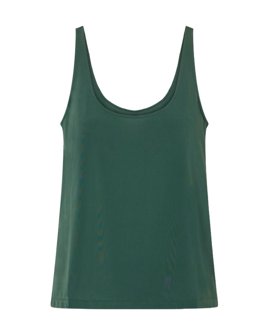 Eres Green Anae Scoop-Neck Top