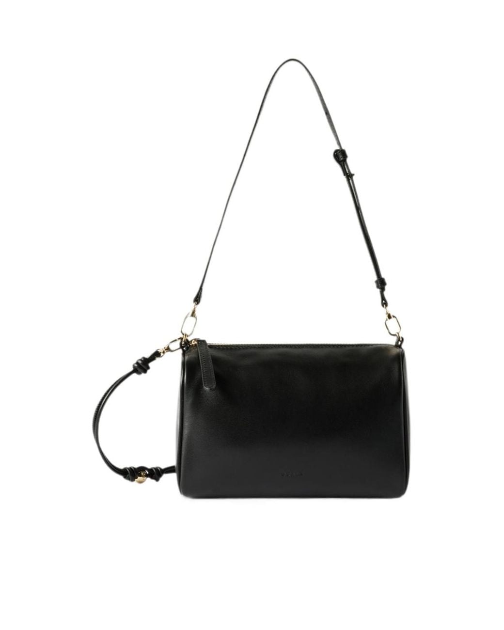 Furla Black Mini Talia Leather Cross Body Bag
