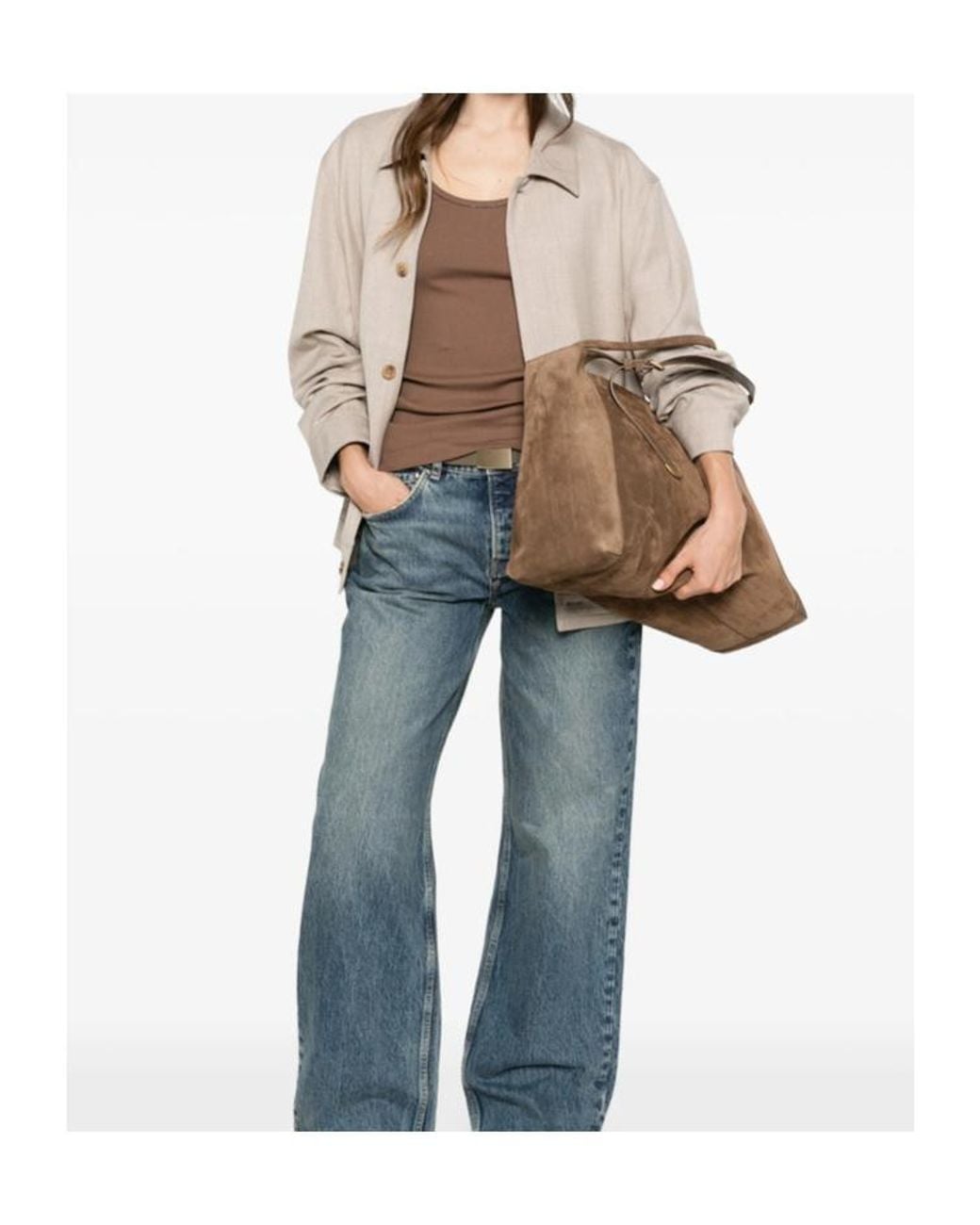 Brunello Cucinelli Brown Sleeveless Top