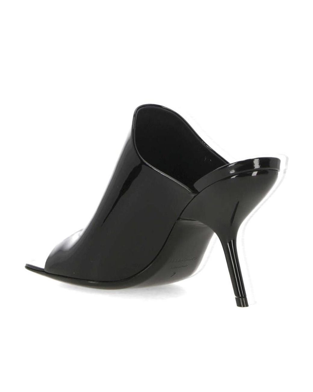 Ferragamo Black Ferragamo Era Slip-On Heeled Sandals