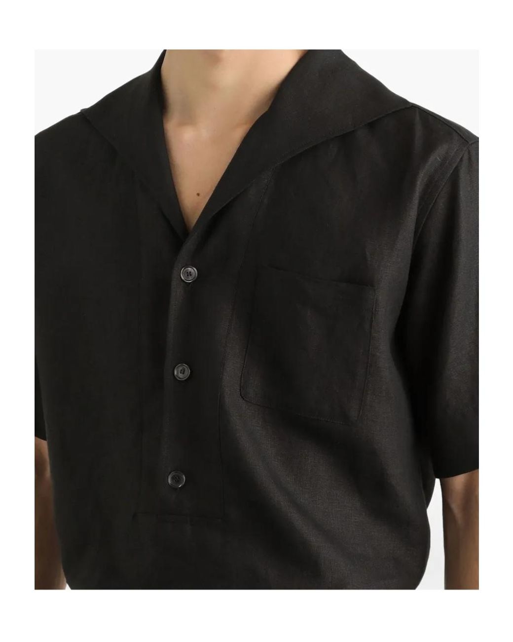 Dolce & Gabbana Black Short-Sleeved Polo Shirt for men