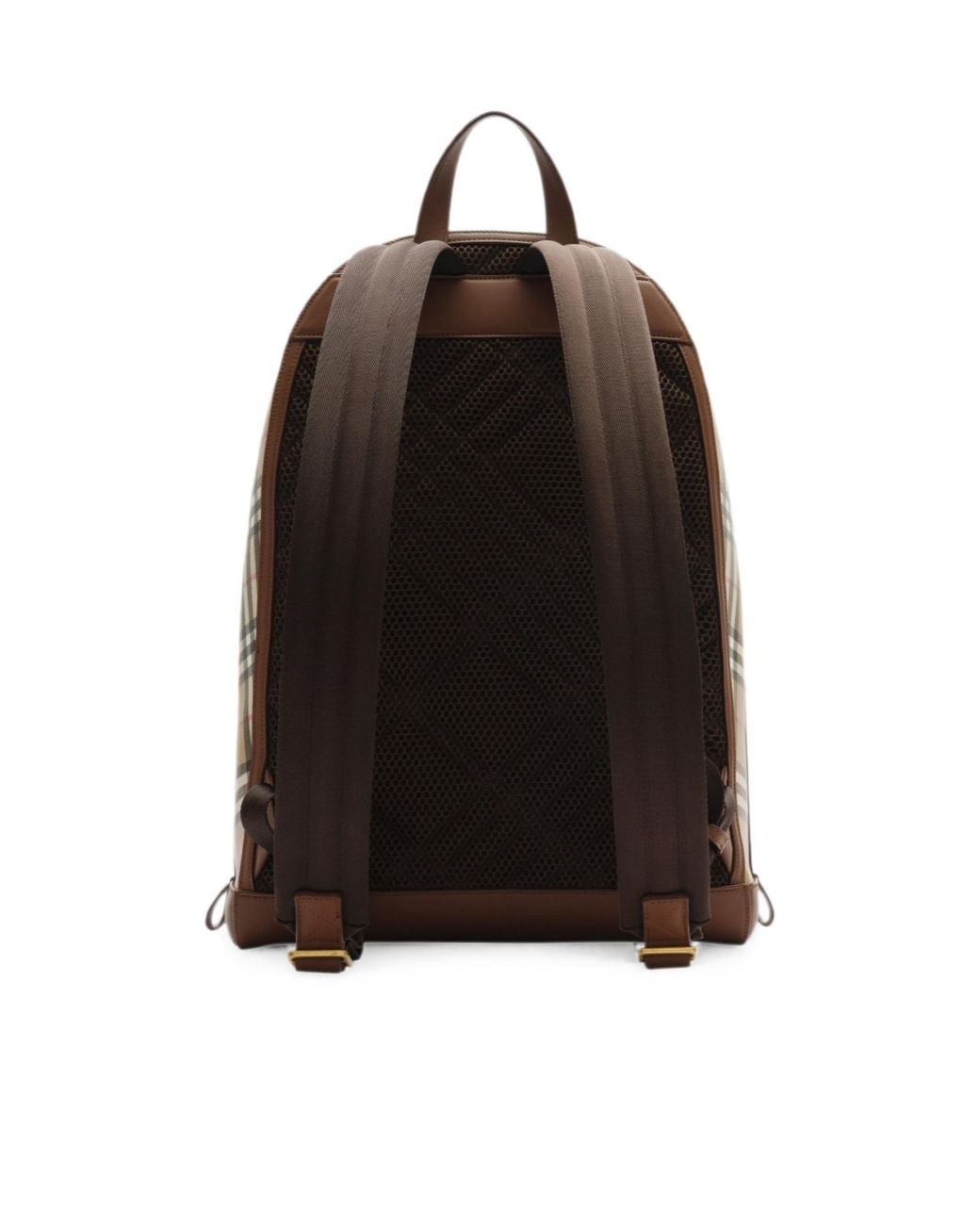 Burberry Multicolor Check Zip-Around Backpack for men