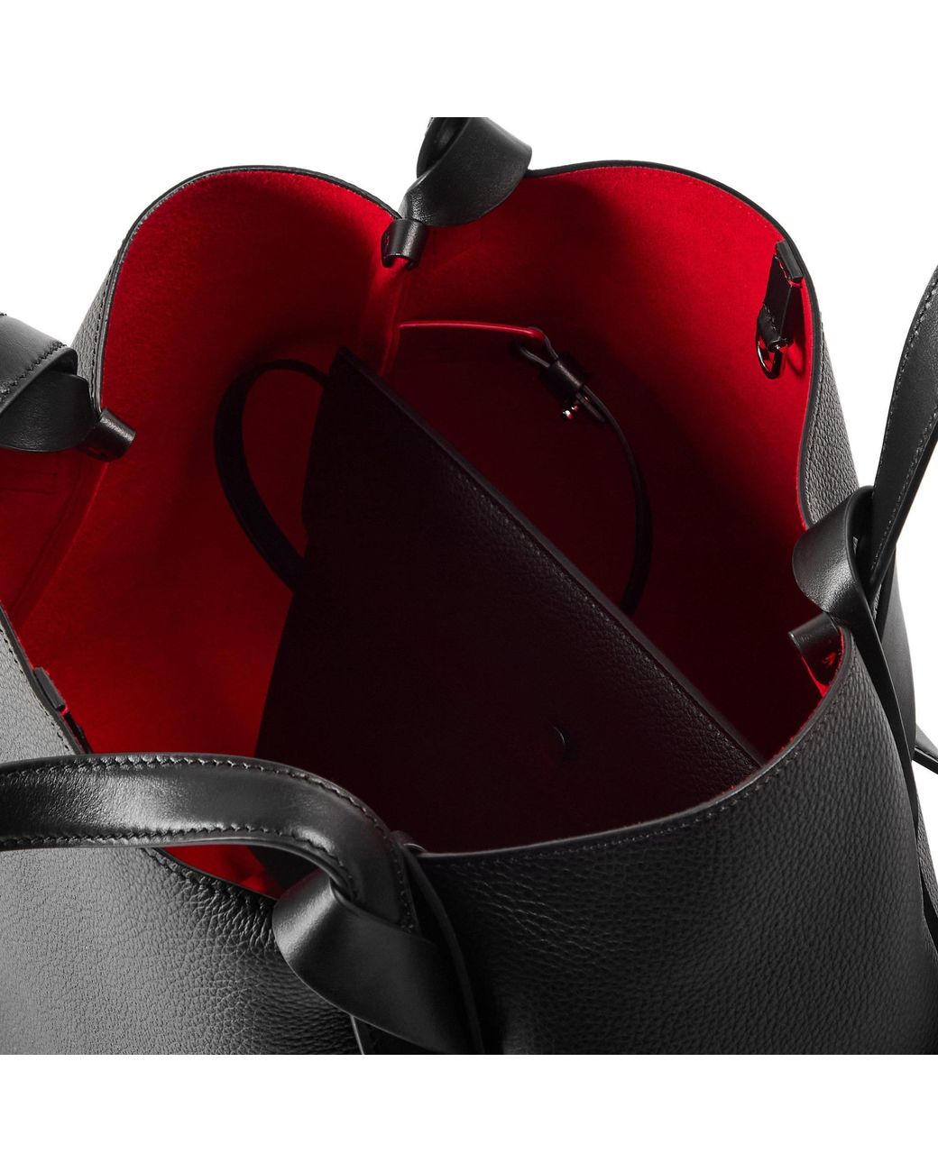 Christian Louboutin Black Simple Tote Bag