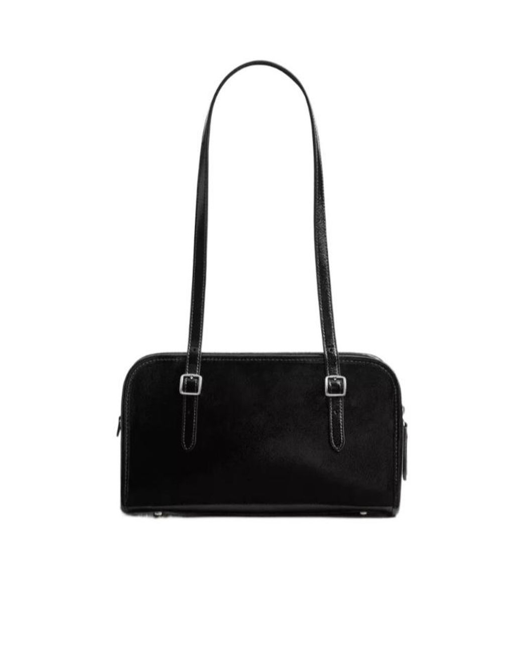 COACH Black Leather Tote Bag