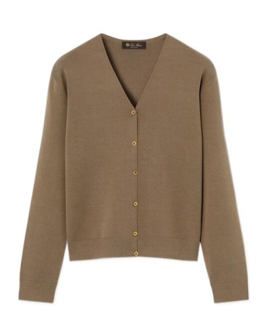 Loro Piana Brown Siena Cardigan