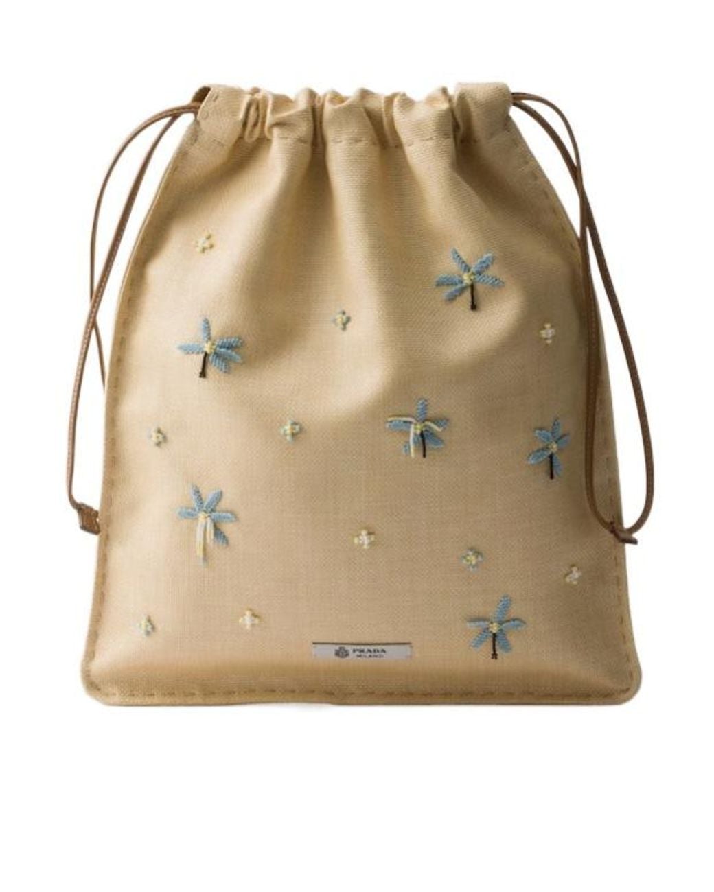 Prada Natural Wish Clutch Bag
