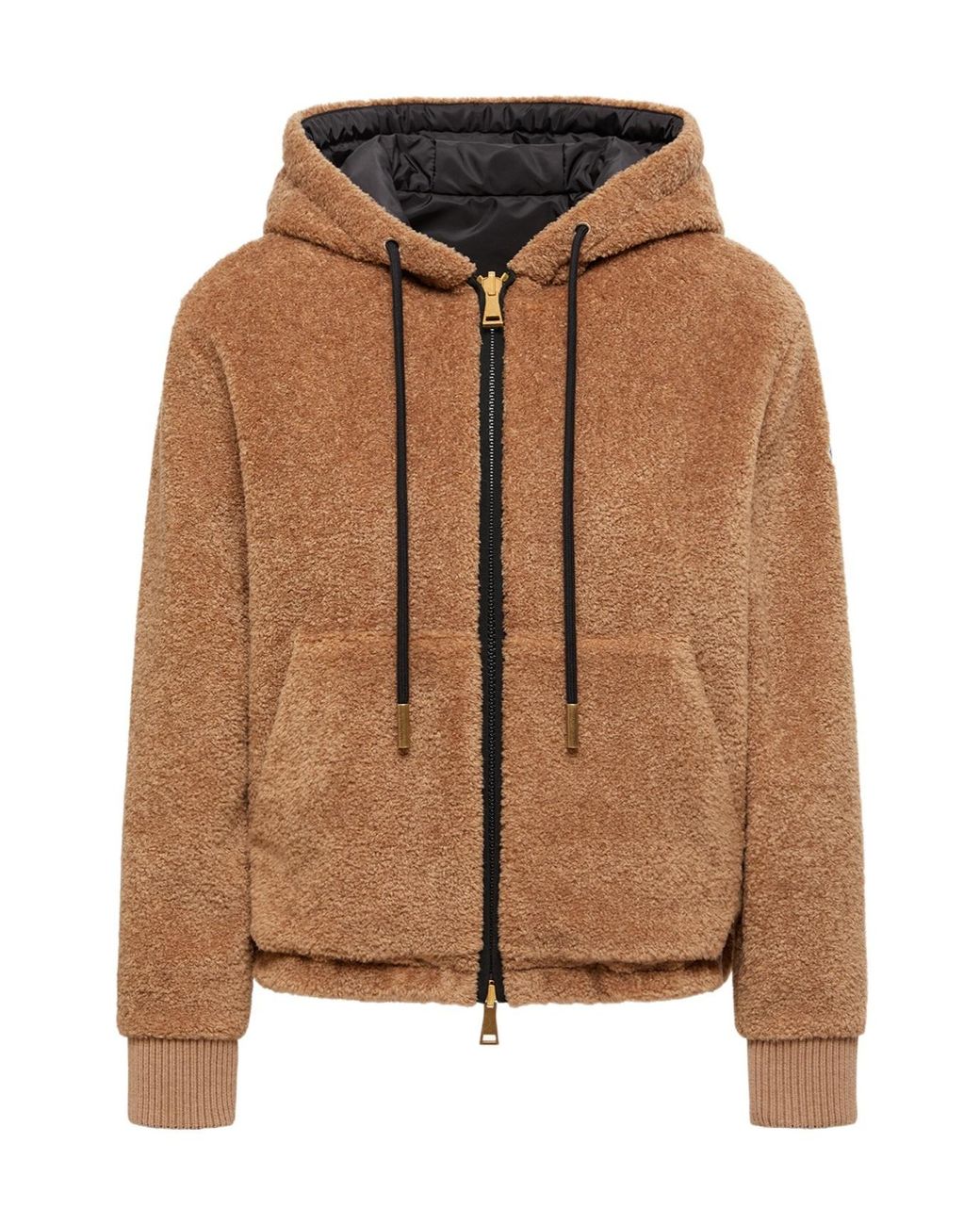 Moncler Brown Reversible Zip-Up Jacket