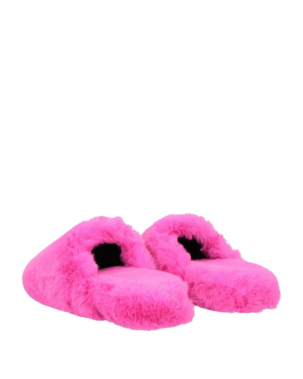 Balenciaga Pink Flat Mules