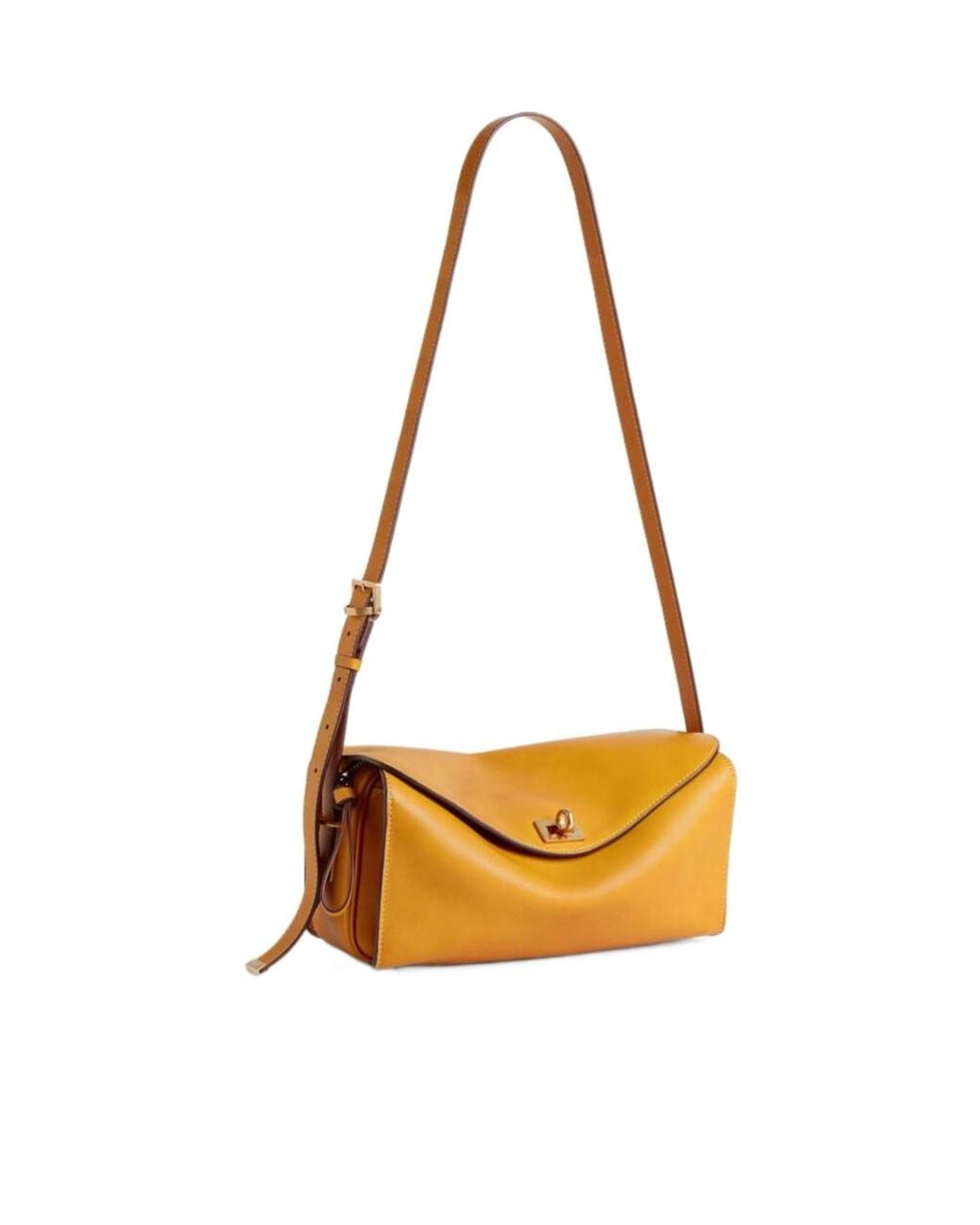 Balenciaga Metallic Le 7 Medium Shoulder Bag