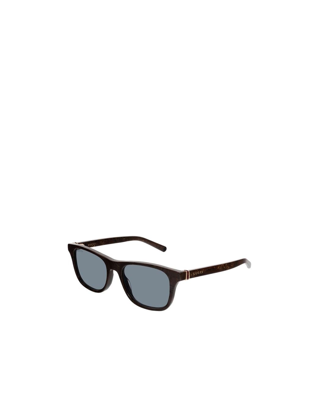 Gucci White Eyewear Square Frame Sunglasses for men