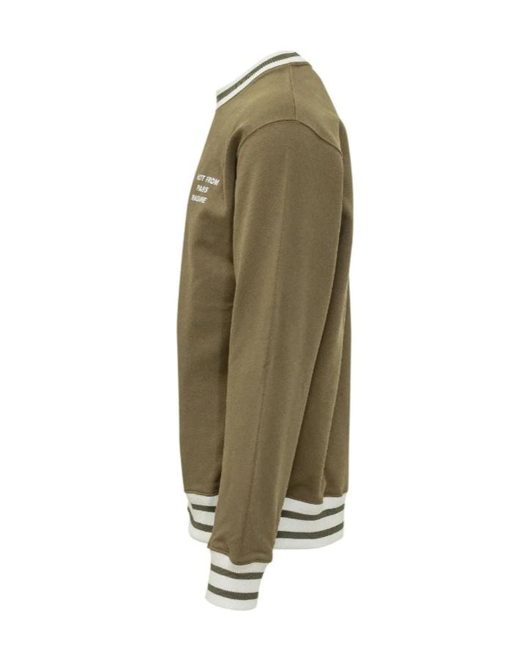 Drole de Monsieur Green Drôle De Monsieur Sweatshirt Slogan Sport Sweatshirt for men