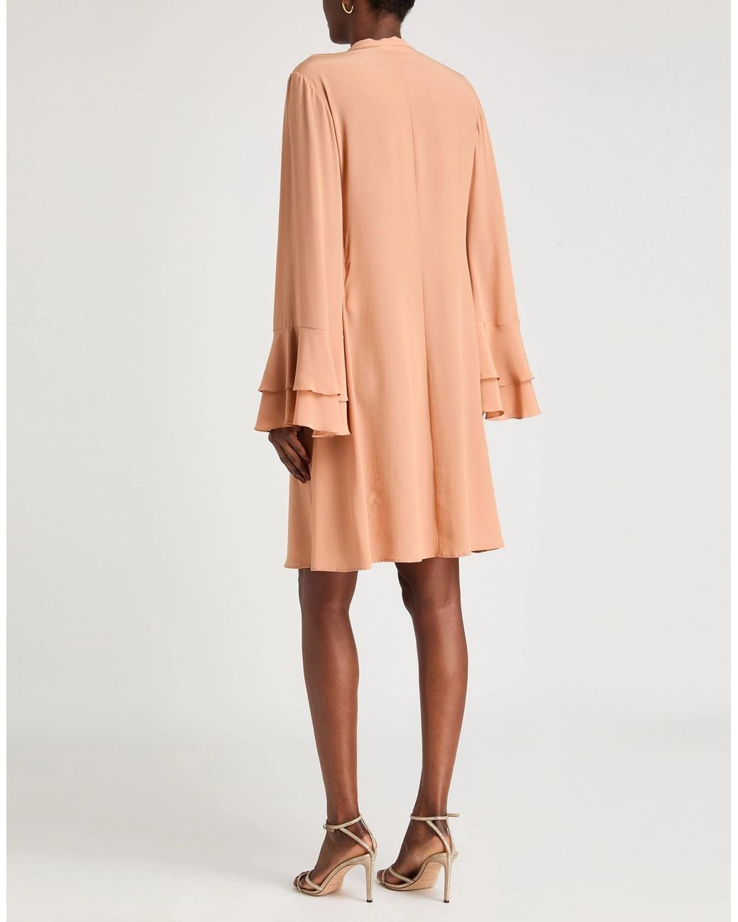 Chloé Pink Mini Dress Silk