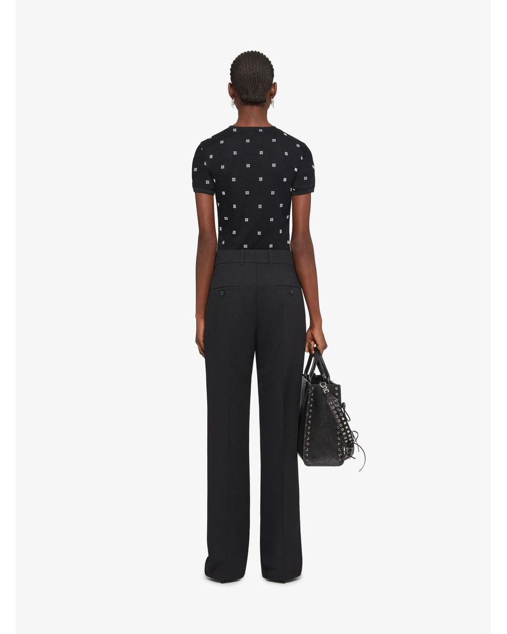 Givenchy Black Double Layered Slim Fit T-Shirt