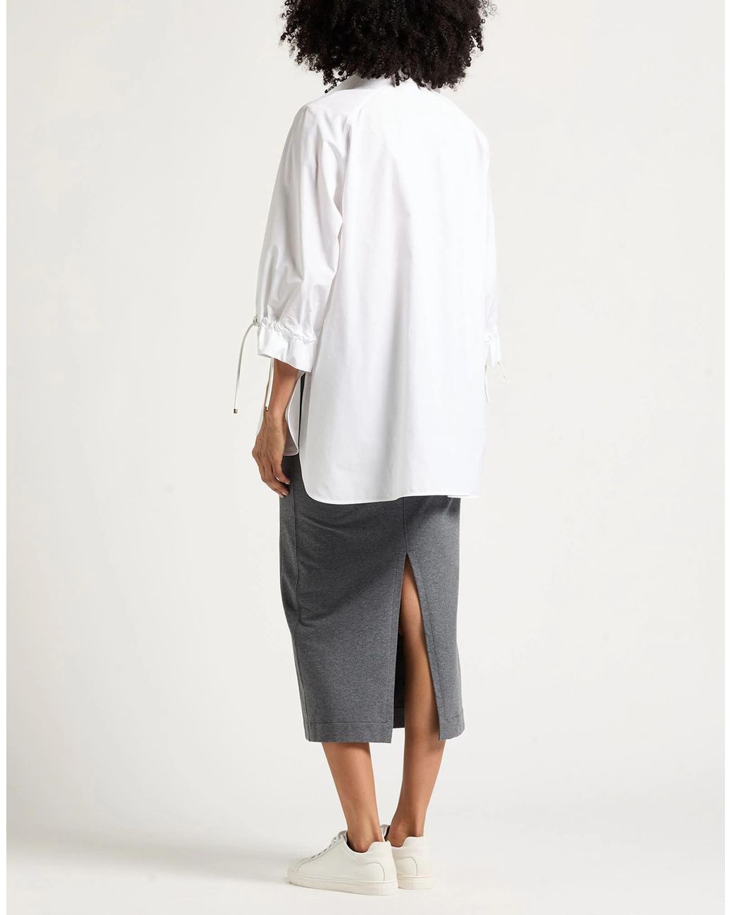 Max Mara White Top Cotton