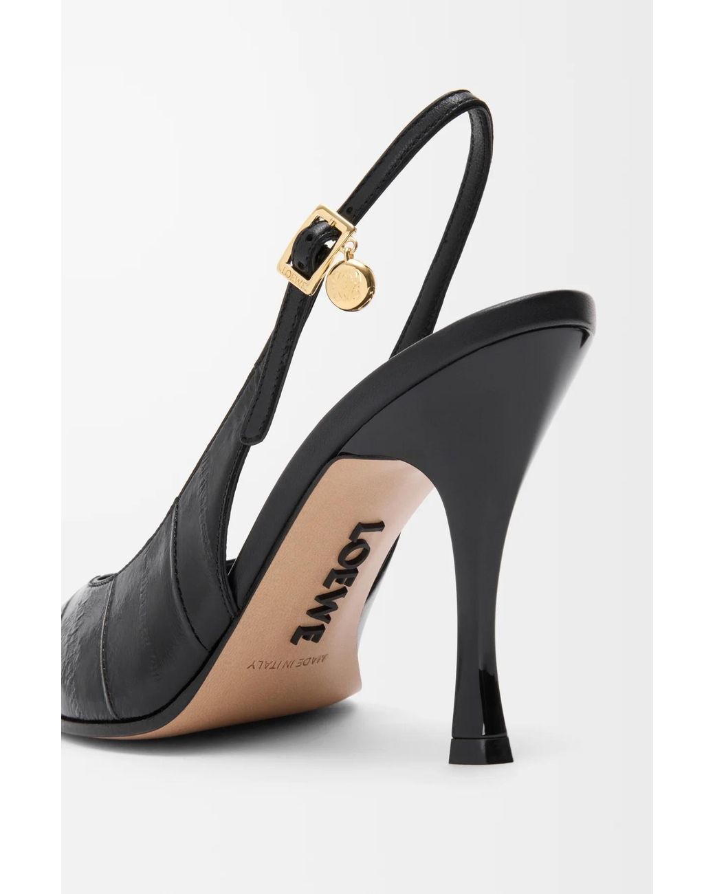 Loewe Black Comic High-Heeled Sandals