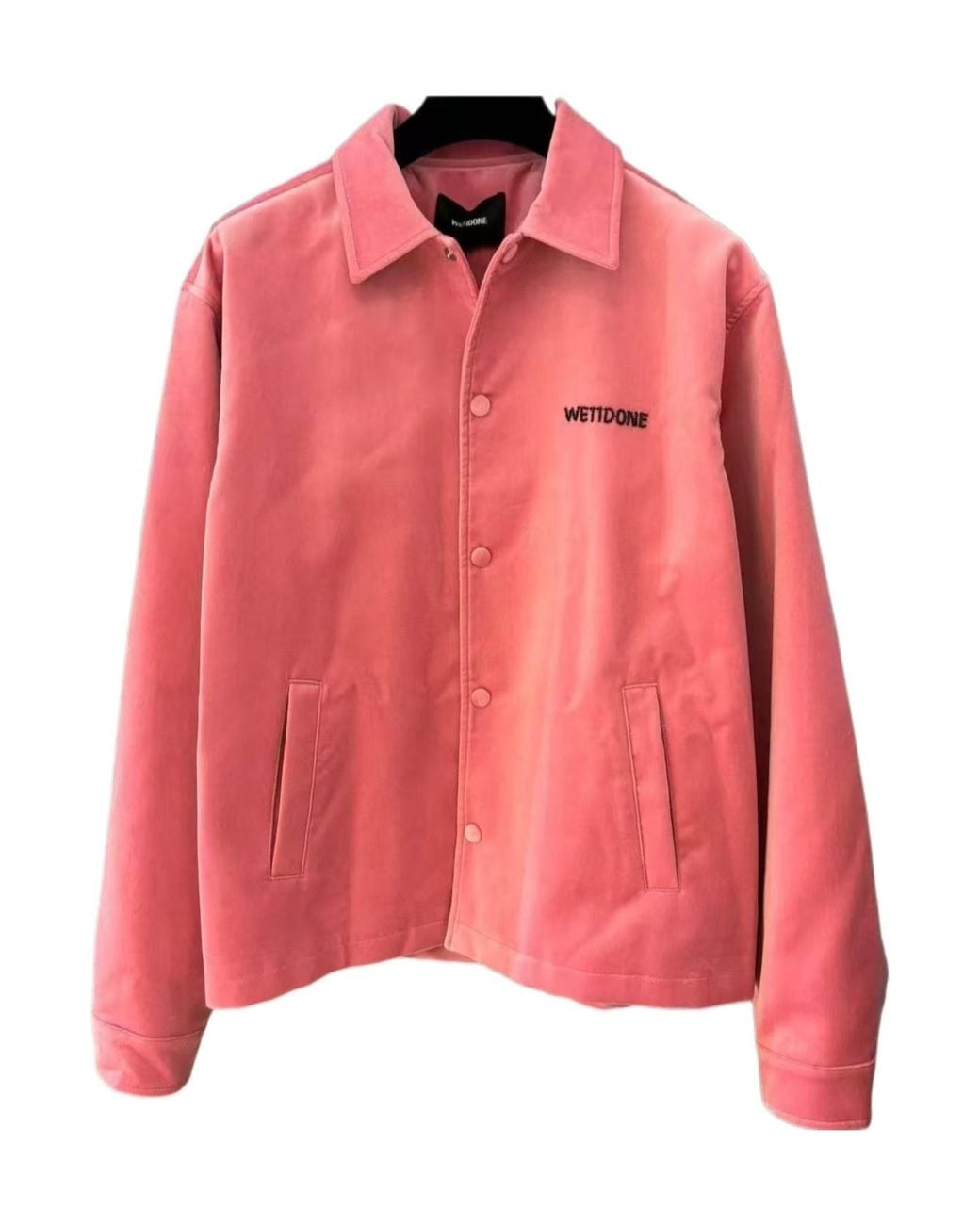 we11done Pink Long-Sleeved Casual Jacket