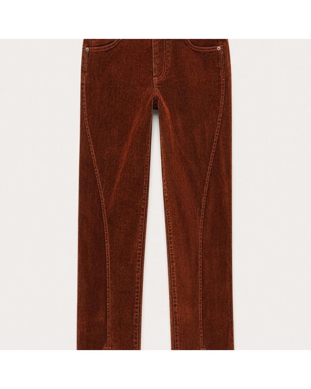 AVAVAV Brown Straight-Leg Jeans