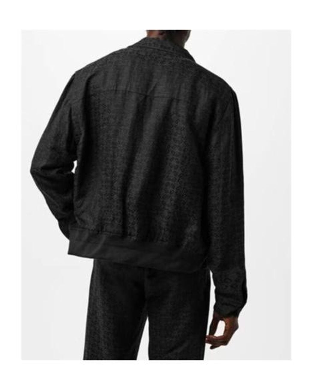 Givenchy Black Logo Zip-Up Jacket for men