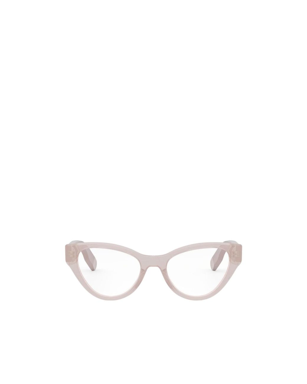 Dior White Logo Flat Mirror