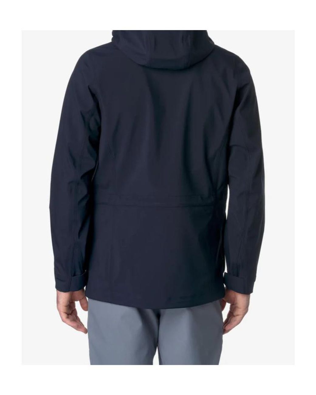 K-Way Blue Manphy Bonded Jacket for men