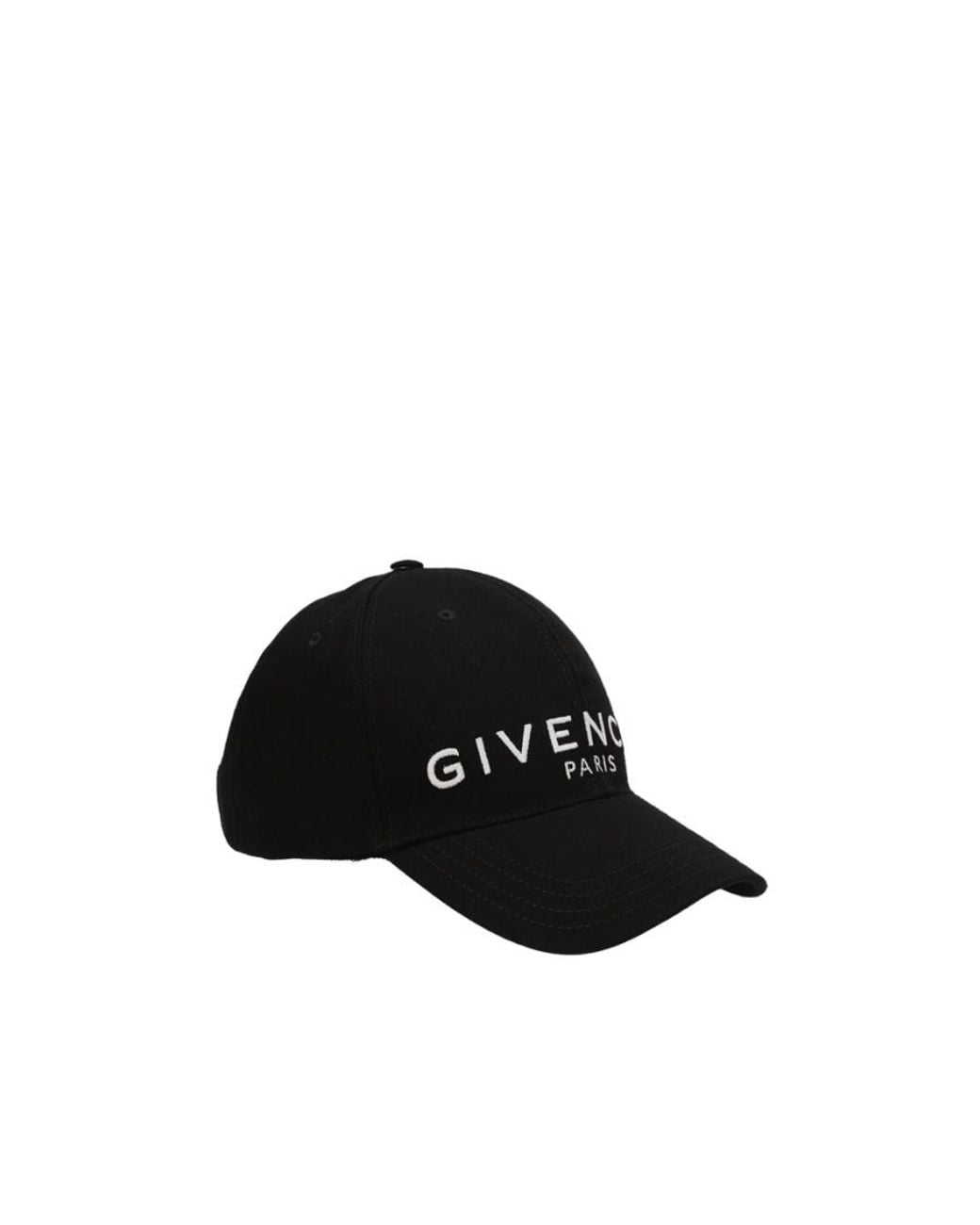 Givenchy Black Logo Embroidered Baseball Cap for men