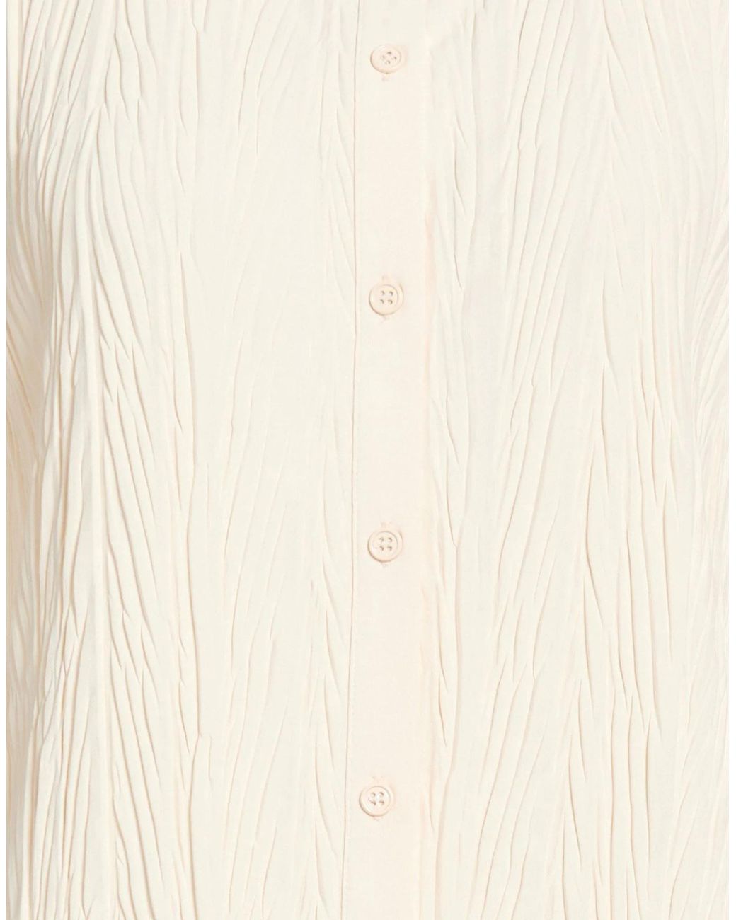 Max Mara White Solidcolor Longsleeve Shirt