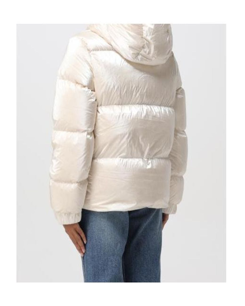 K-Way Natural Lethille Thermo Pearly Short Puffer Jacket