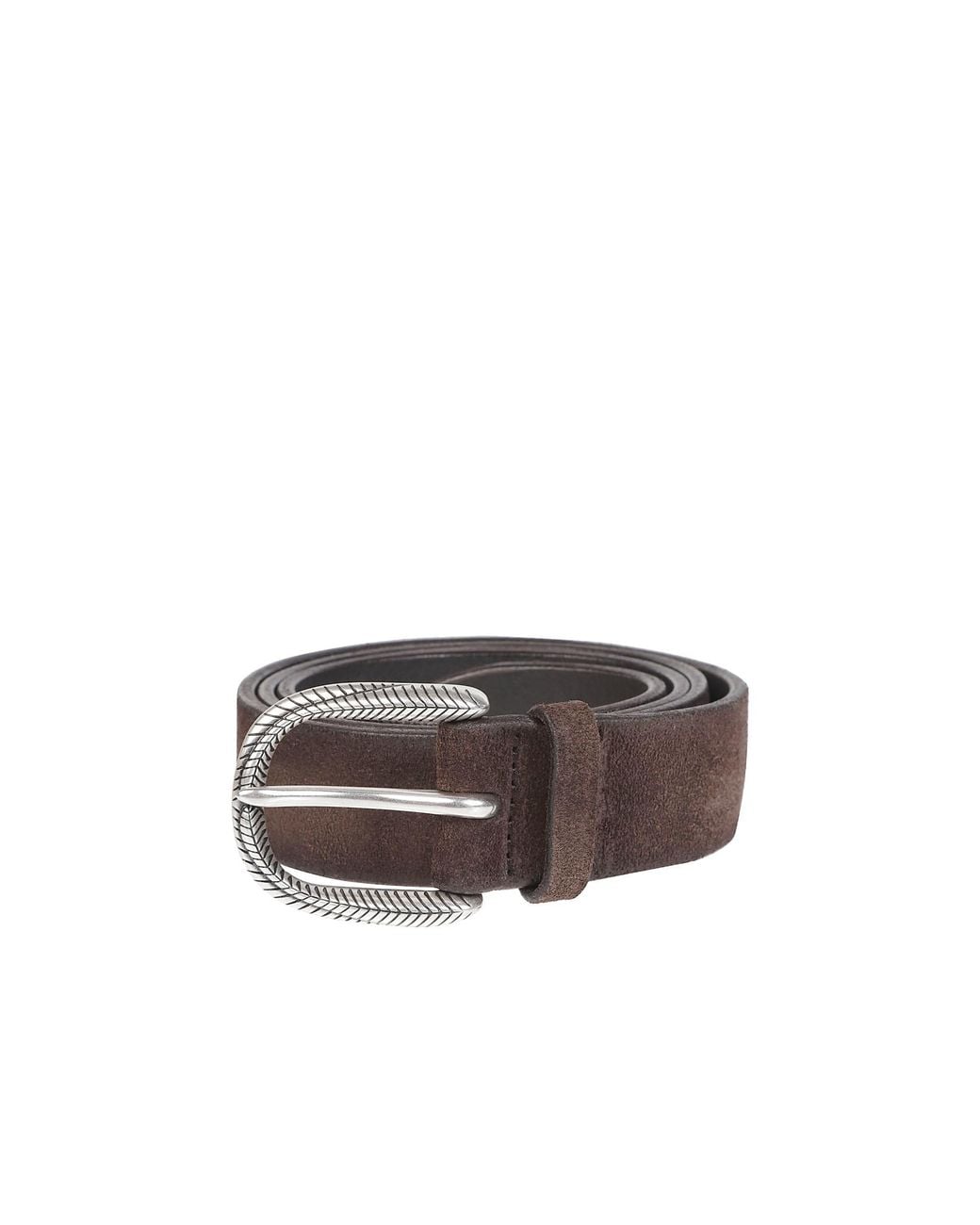 Orciani Multicolor Textured-Buckle Belt for men
