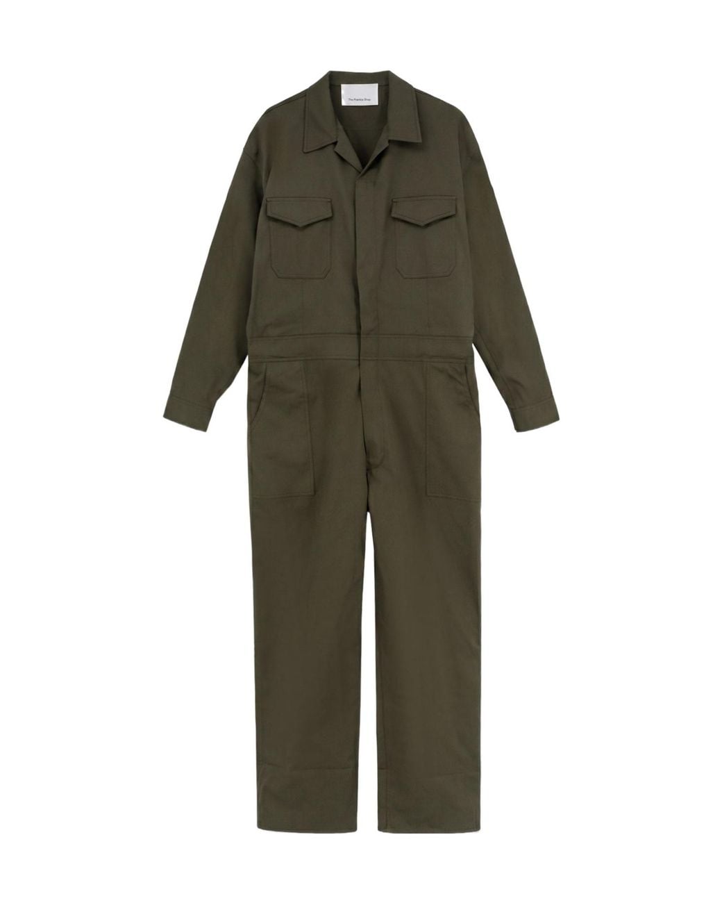 Frankie Shop Green Ardea Utility Jumpsuit