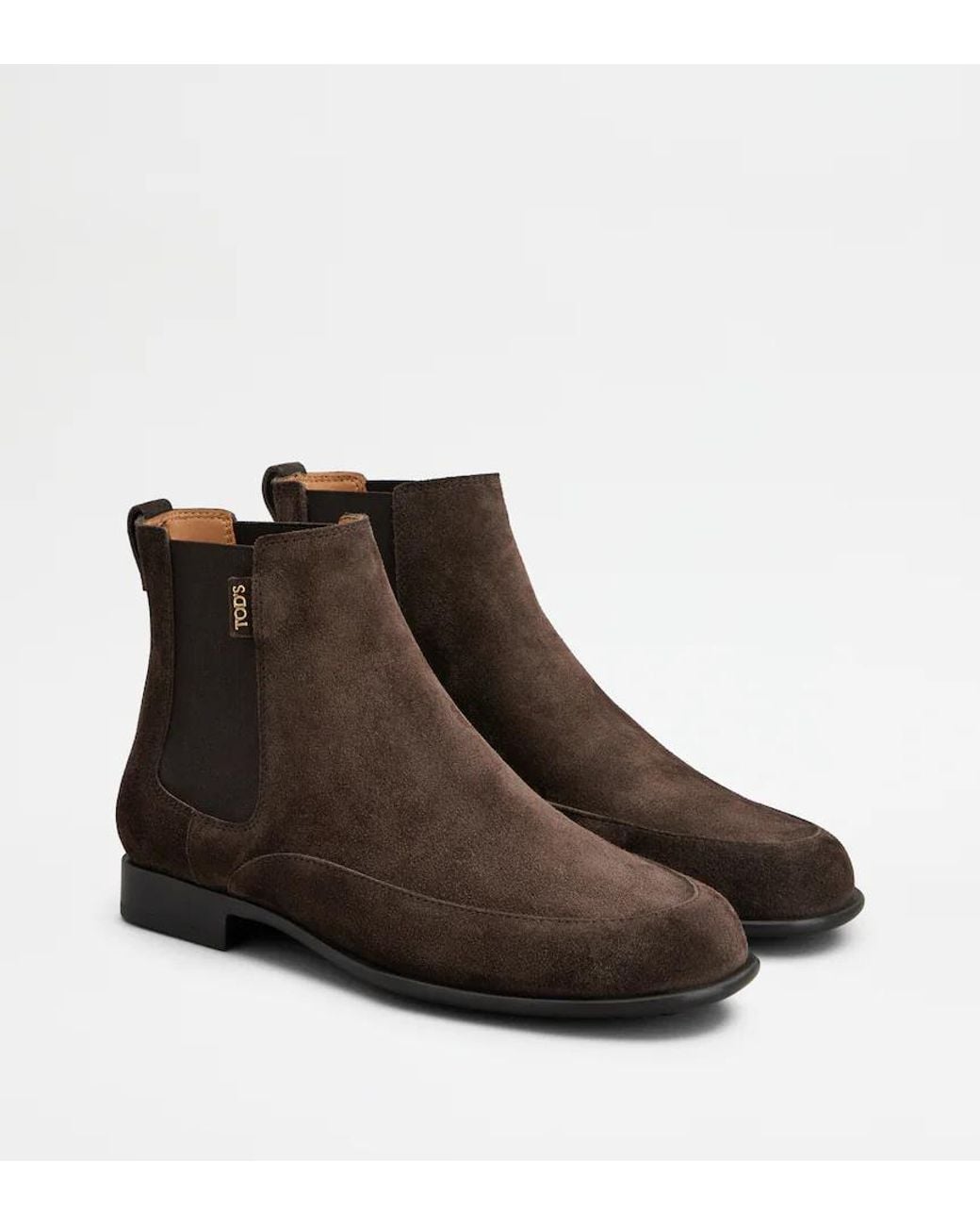 Tod's Brown Chealsea Boots