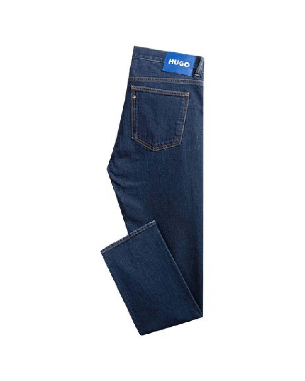 Boss Blue Solidcolor Jeans for men