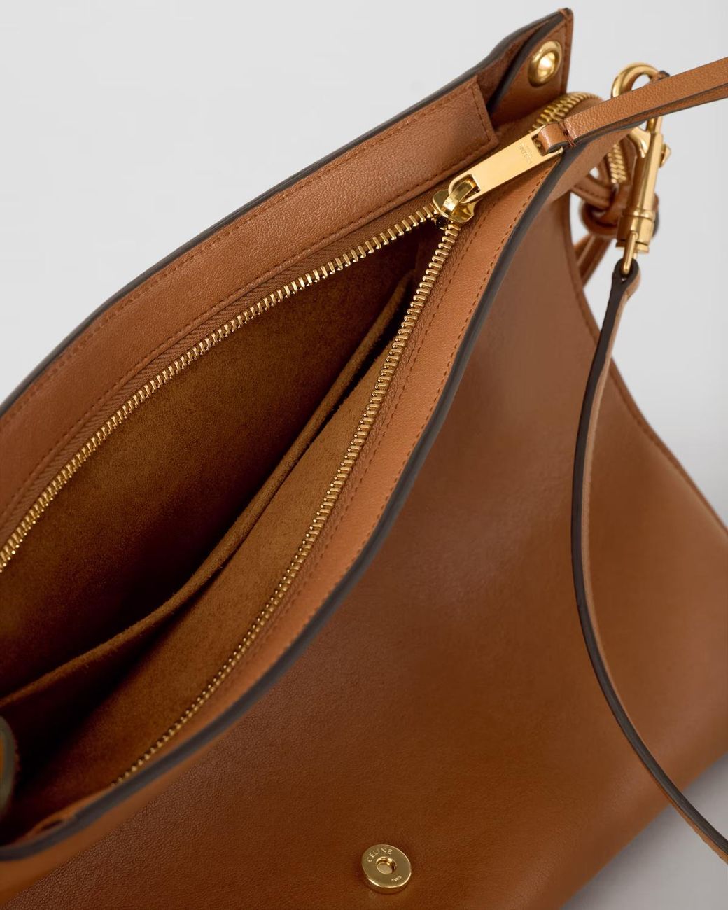 Céline Brown Soft Triomphe Wedge