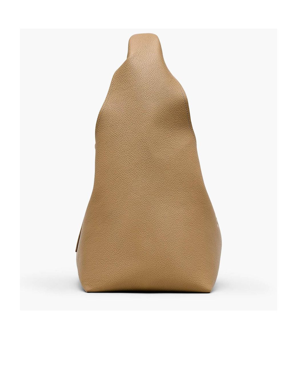 Marc Jacobs Natural The Sack Logo Detailed Shoulder Bag