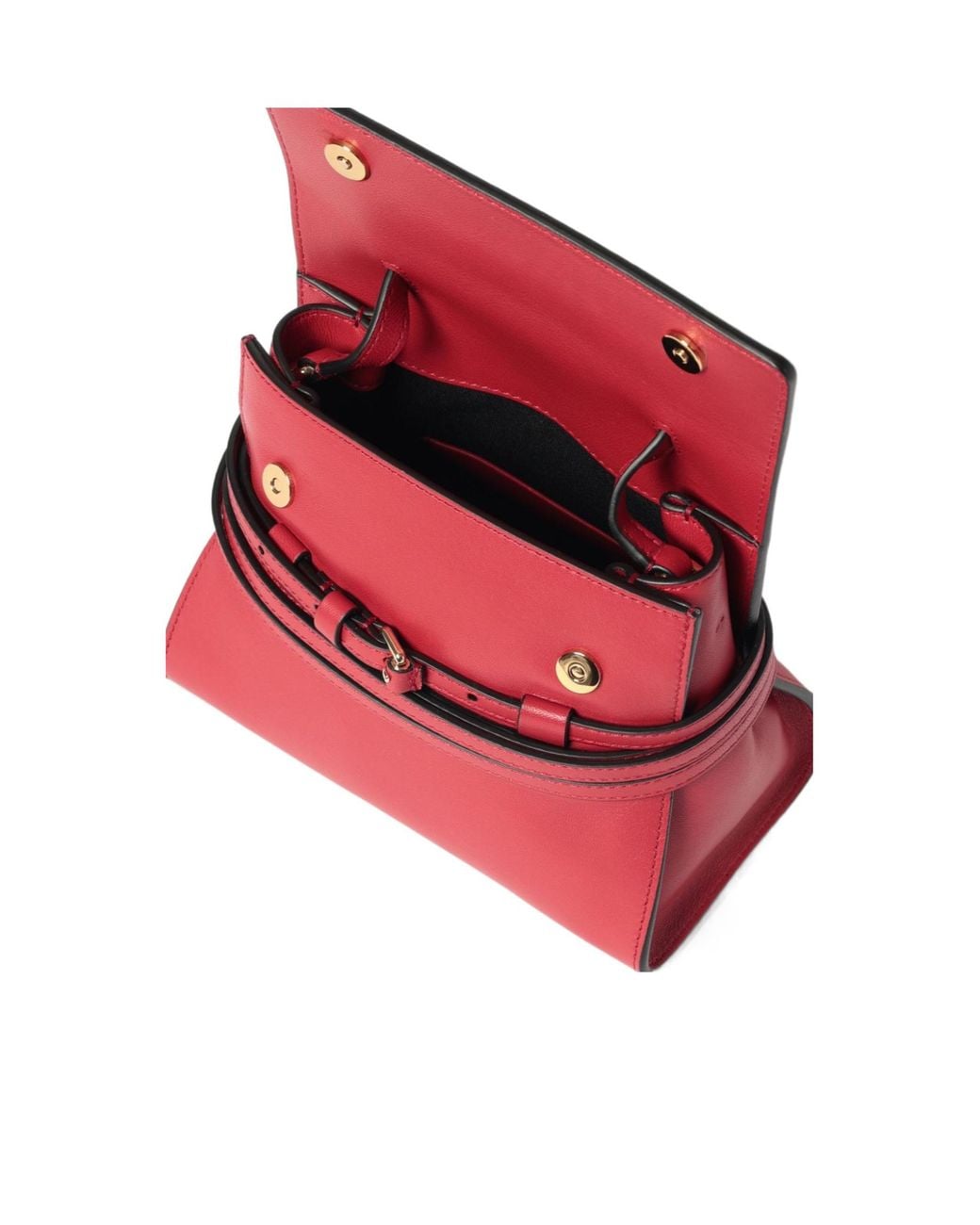 Moschino Red 'Tie Me' Shoulder Bag