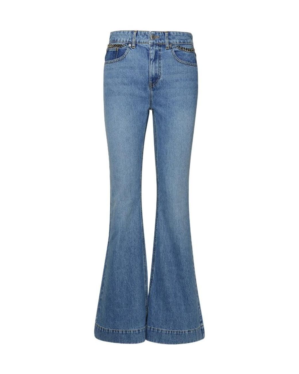 Stella McCartney Blue Flared Jeans