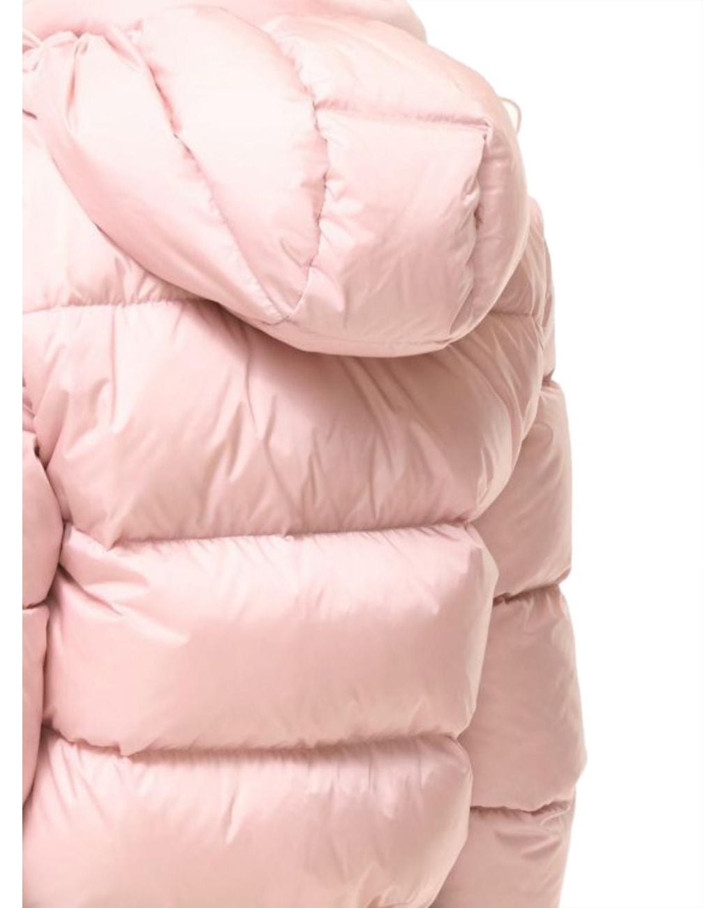 Burberry Pink Langdale Cropped Down Jacket