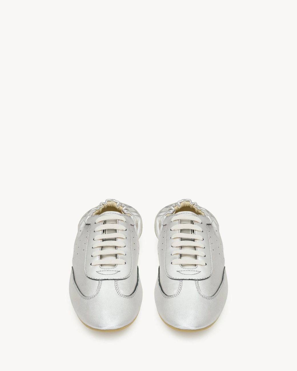 Saint Laurent White Lewis Sneakers
