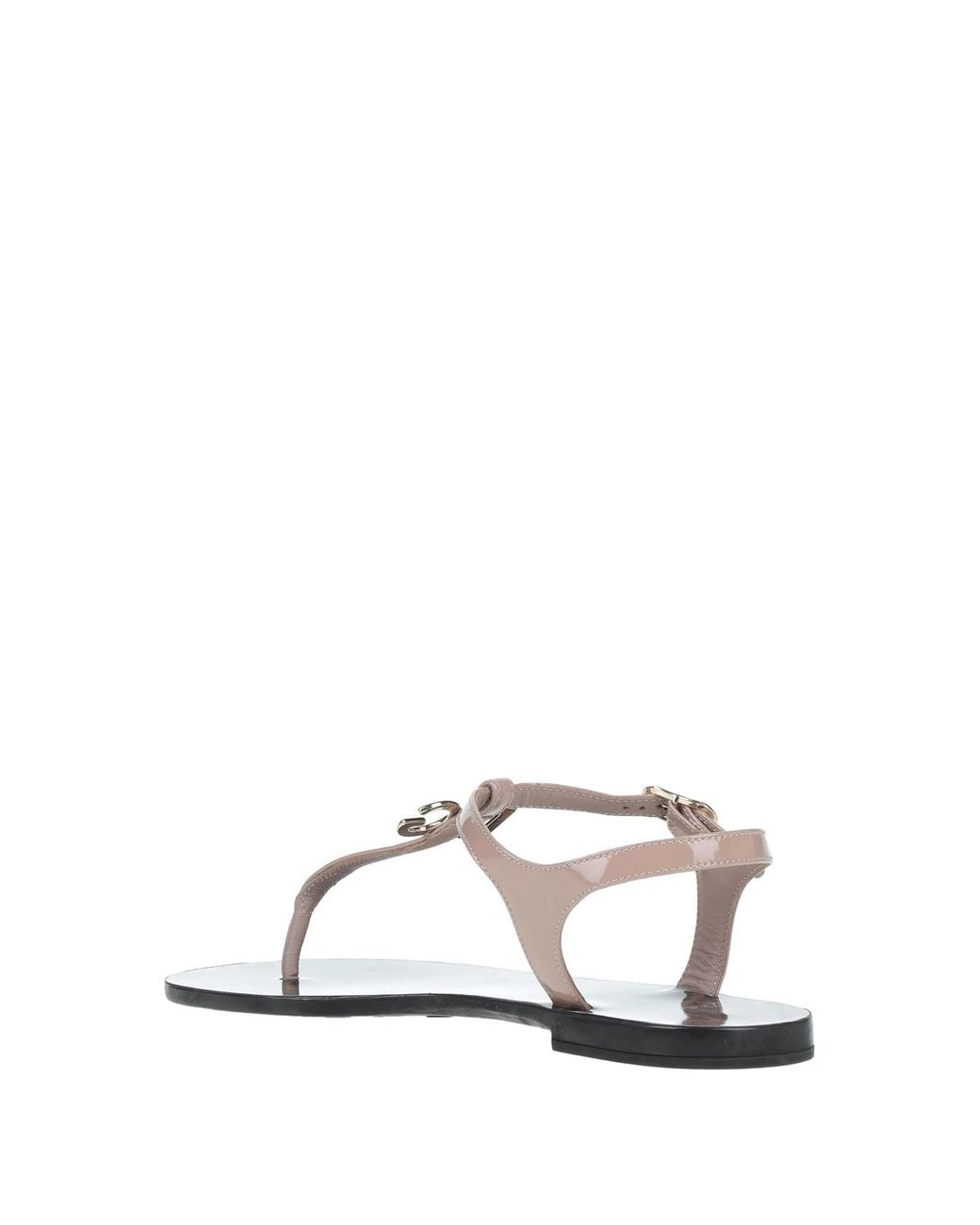 Dolce & Gabbana White Flip Flops