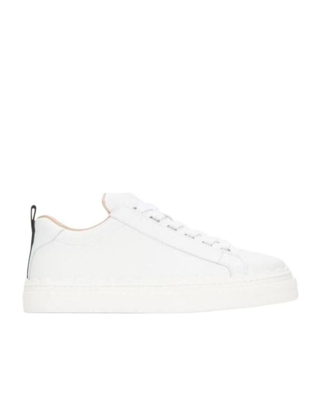 Chloé Blue Chloé Lauren Lace-Up Sneakers