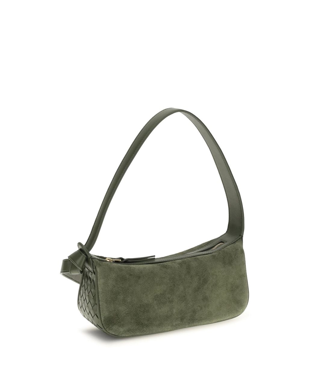 Bottega Veneta Green Nodo Shoulder Bag