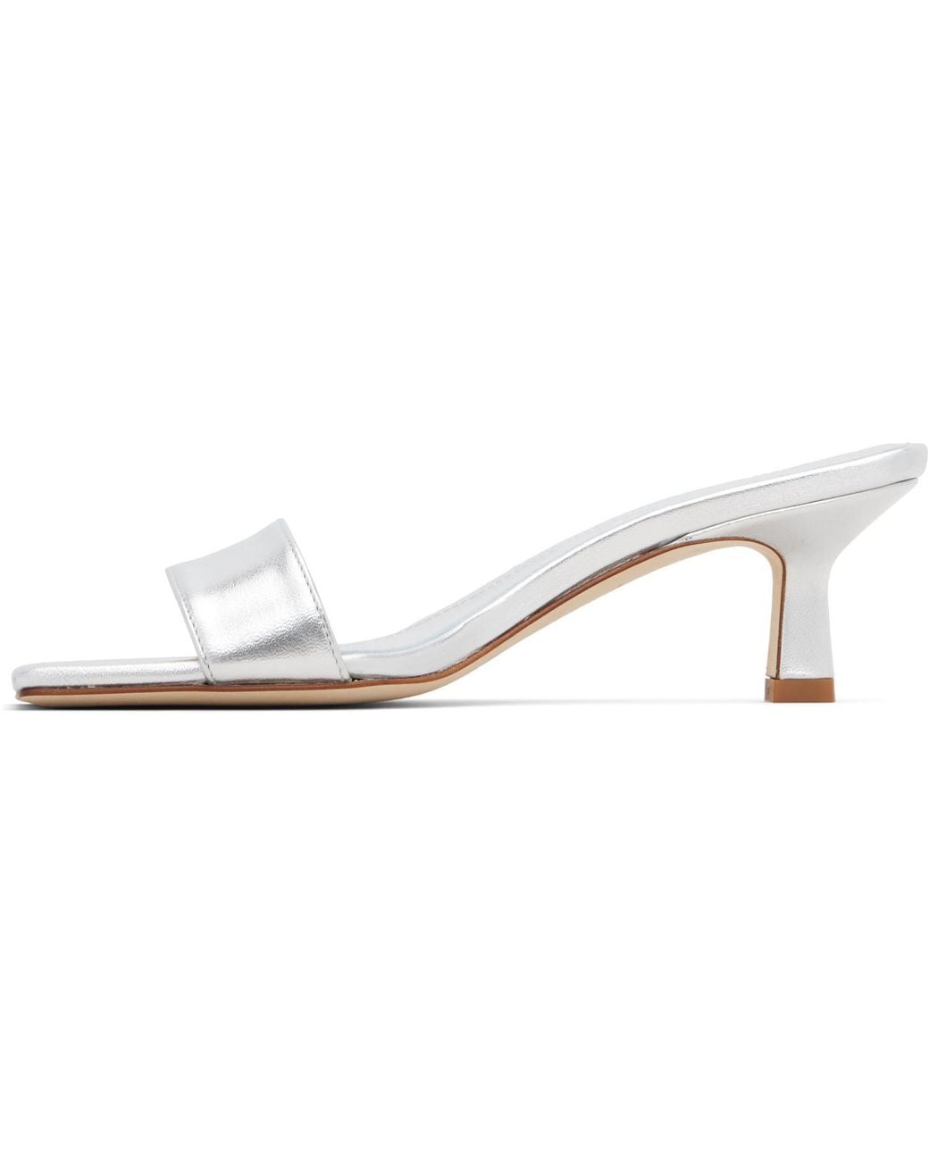 Aeyde White Gilly Sandals