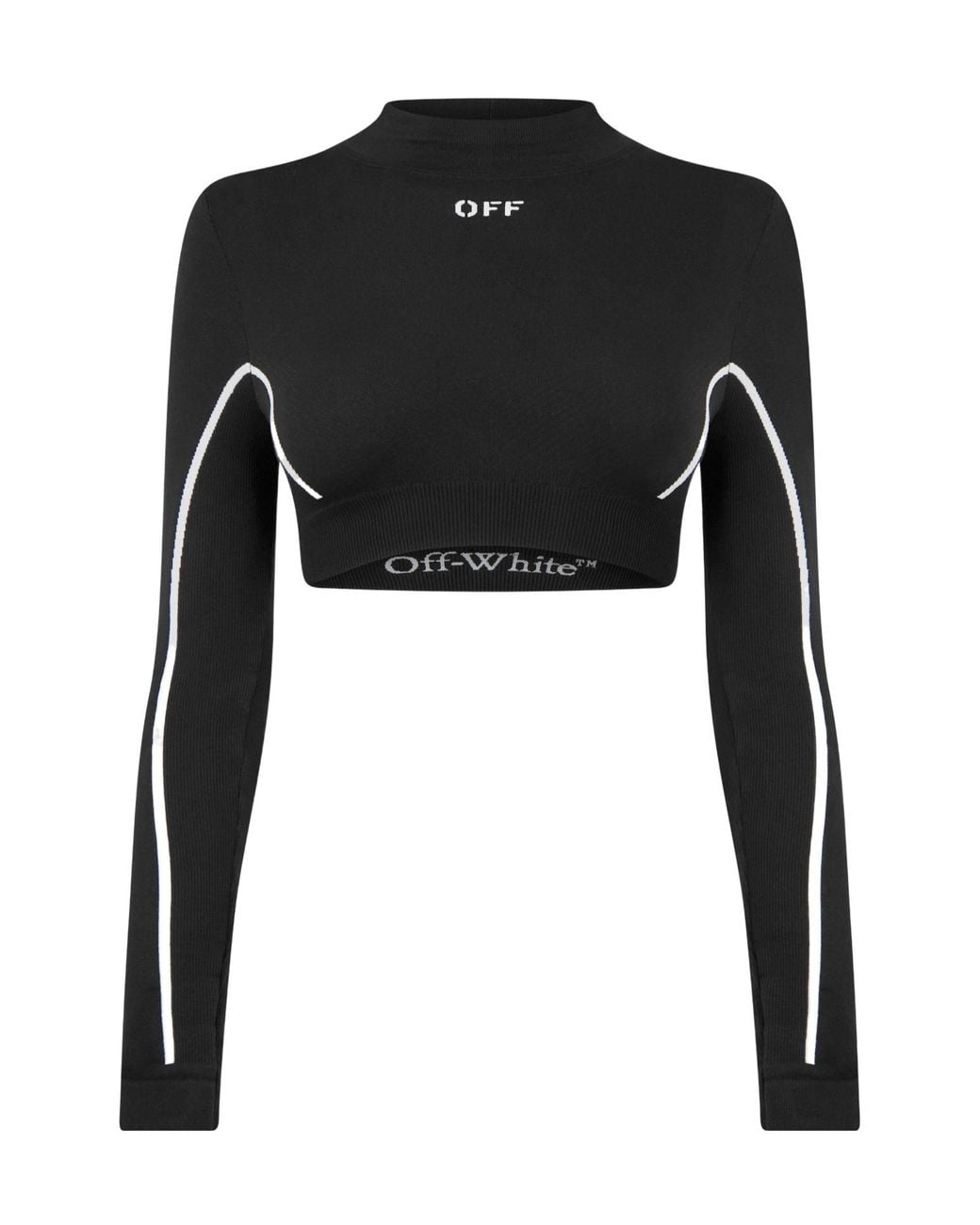Off-White c/o Virgil Abloh Black Short-Length T-Shirt