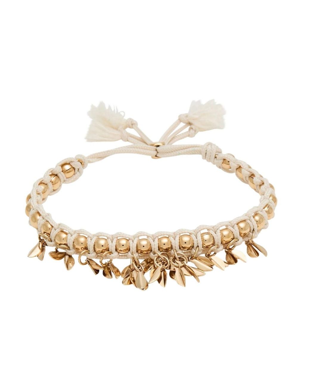 Isabel Marant Metallic Beaded Bracelet