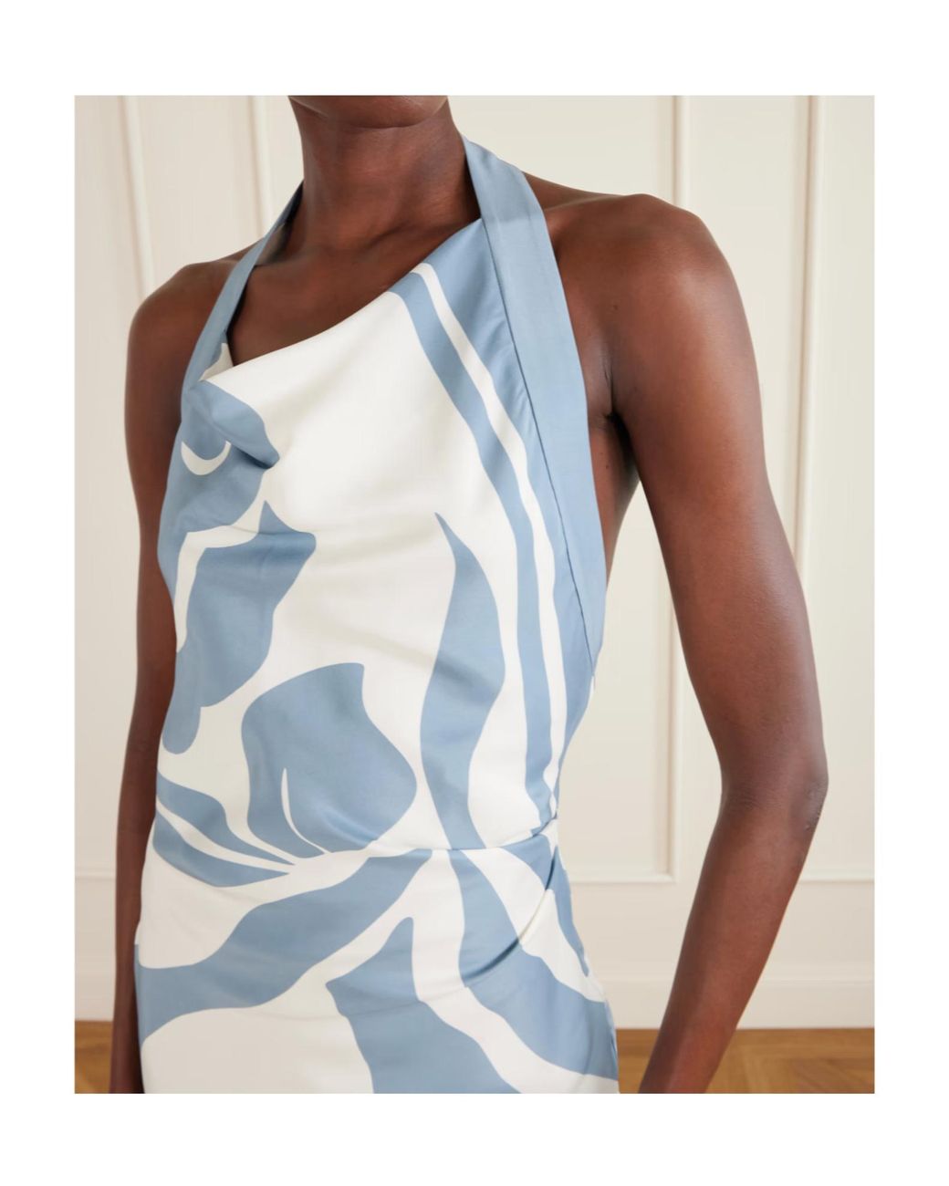 Sir Blue Backless Dress