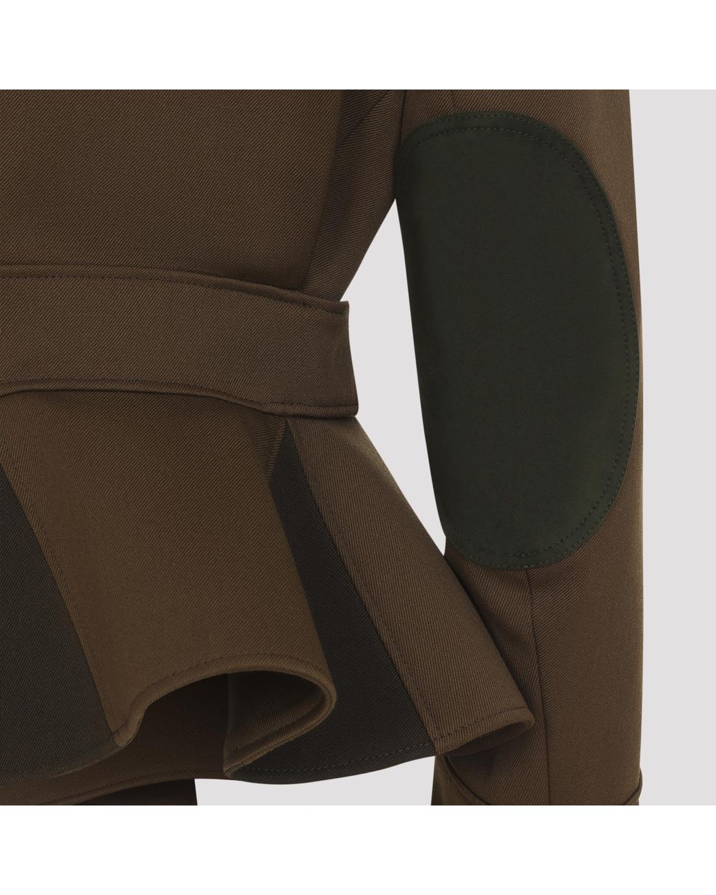Céline Brown Peplum Jacket