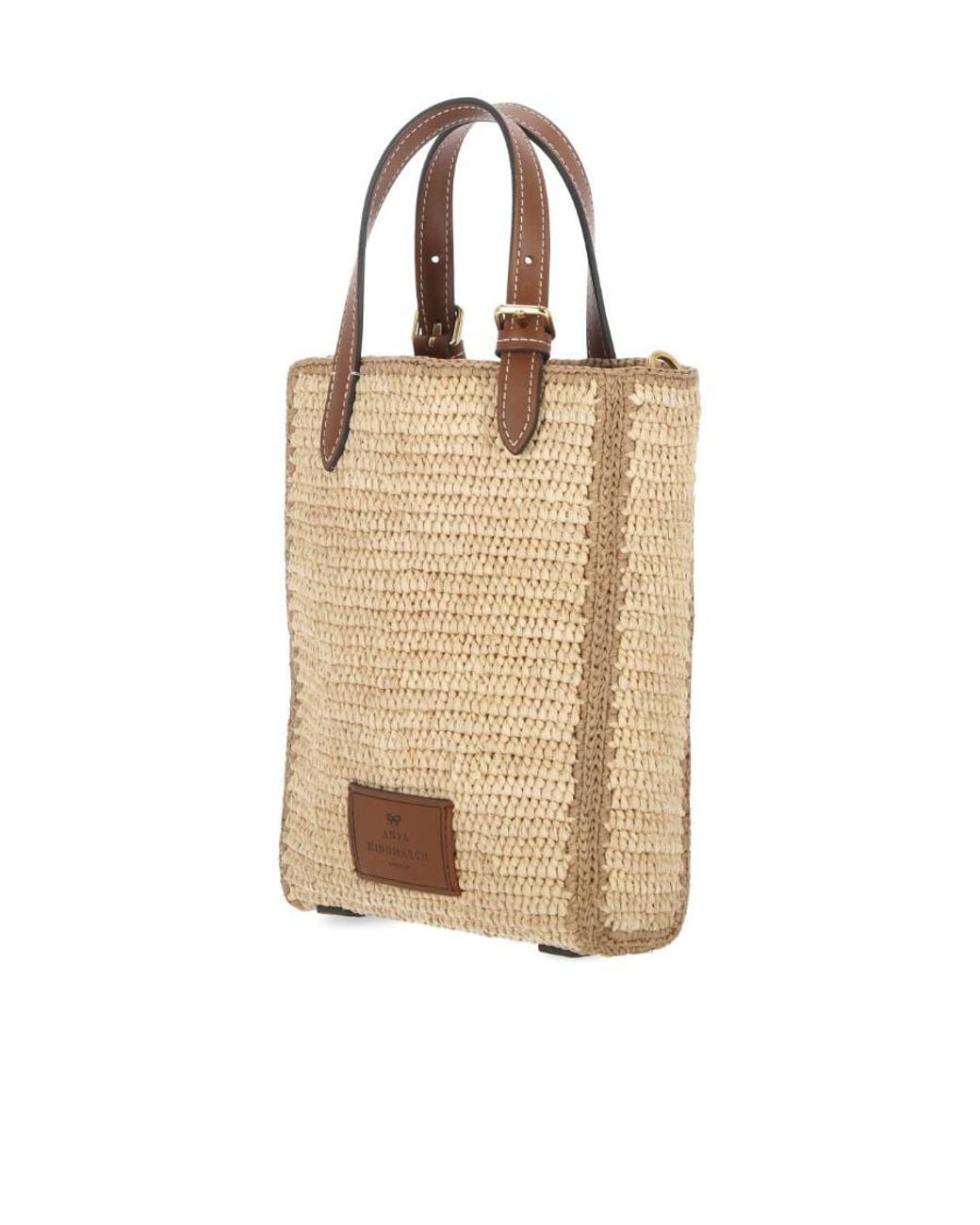 Anya Hindmarch Natural Compact Shoulder Bag