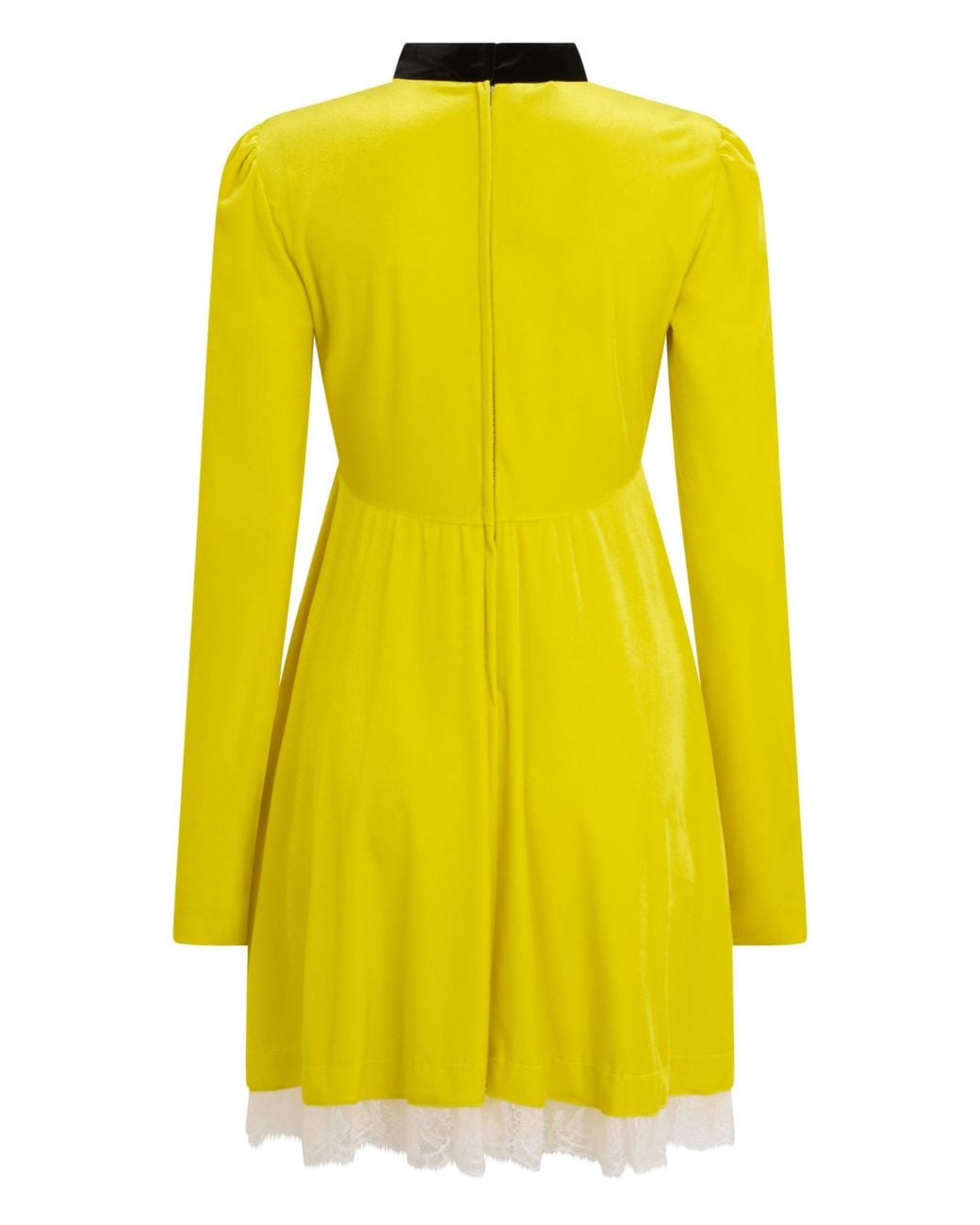 Philosophy Di Lorenzo Serafini Yellow Contrast Trim Dress