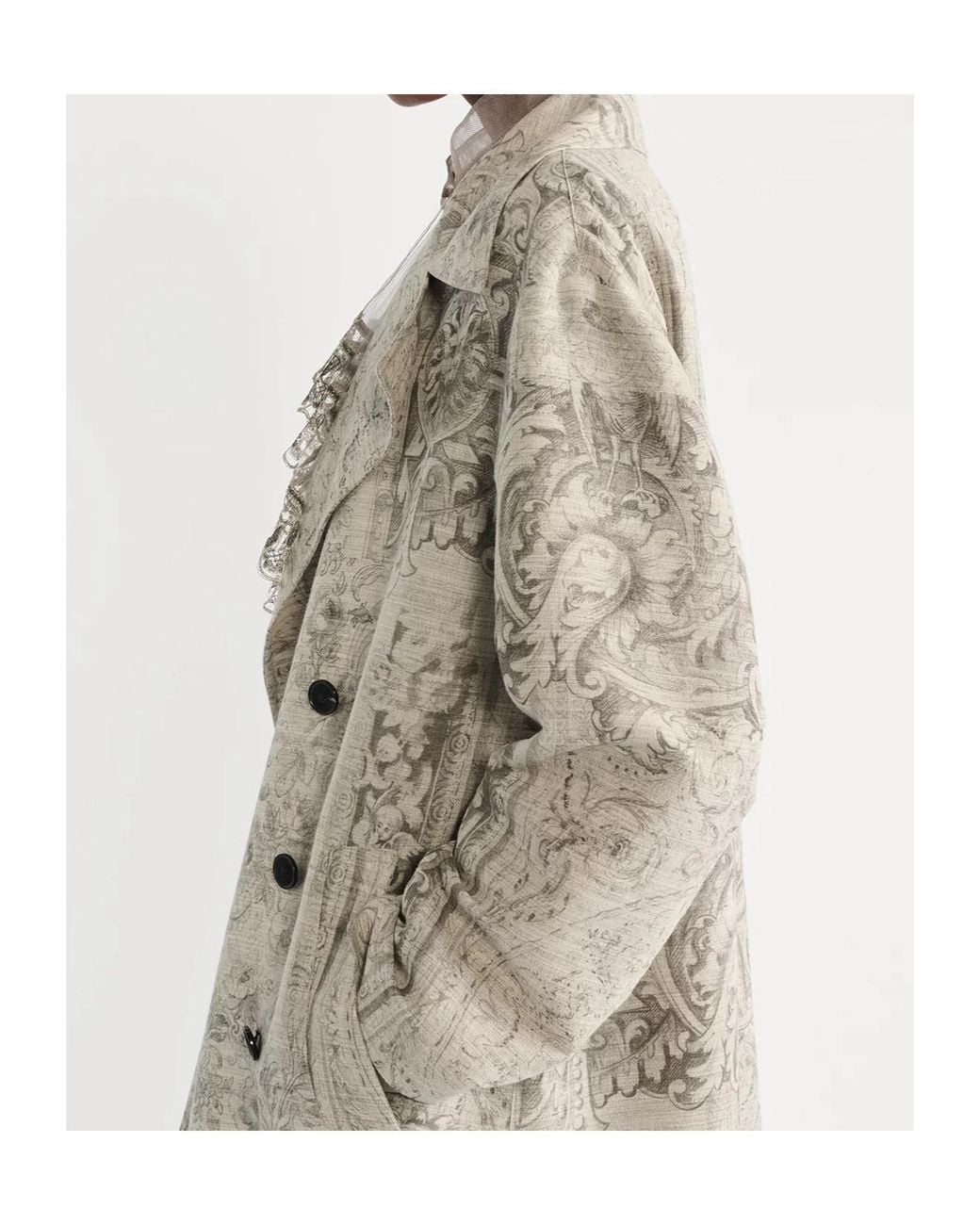 Dior Gray Coat